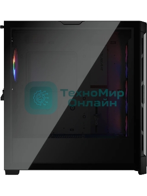 Компьютерный корпус Cougar Airface Pro RGb Black 4x120MM ARGb FAN, ARGb FAN HUB, БЕЗ БП, черный, E-ATX