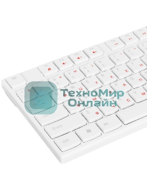 Клавиатура проводная мультимедийная Smartbuy ONE 238 USB белая (SBK-238U-W)/20