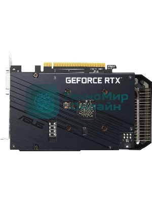 Видеокарта Asus NVIDIA GeForce RTX 3050 8192Mb DUAL-RTX 3050-O8G-V2 PCI-E 4.0 128 GDDR6 1822/14000 DVIx1 HDMIx1 DPx1 Ret