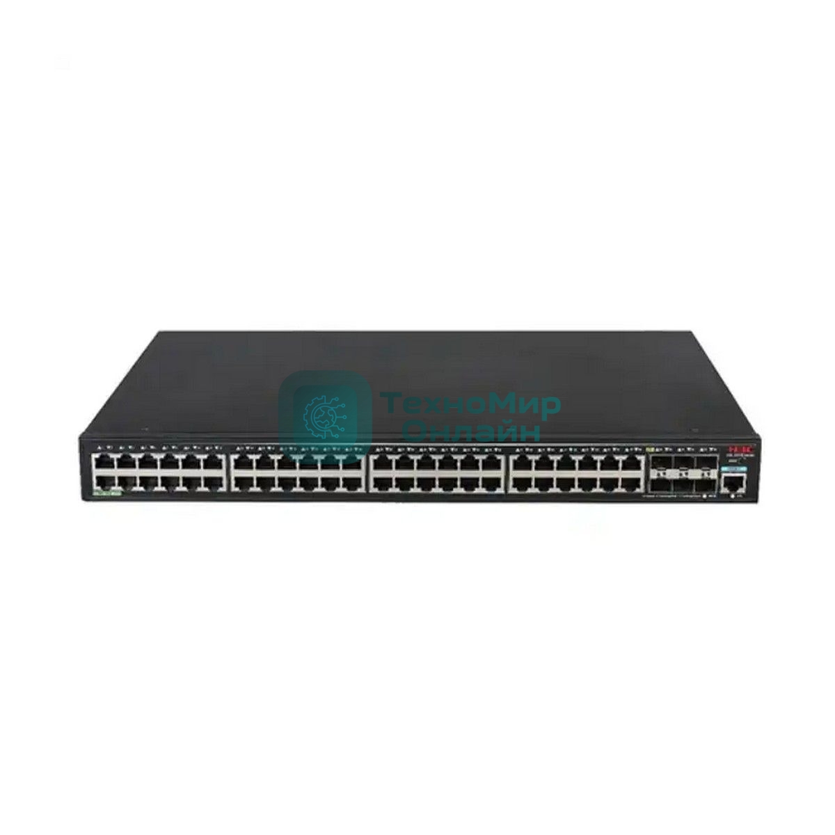Коммутатор H3C S5170-54S-PWR-EI L2 Switch with 48*10/100/1000BASE-T and 6*SFP Plus Ports(AC) PoE+ 