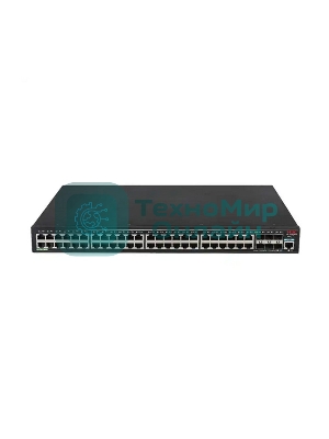 Коммутатор H3C S5170-54S-PWR-EI L2 Switch with 48*10/100/1000BASE-T and 6*SFP Plus Ports(AC) PoE+ 