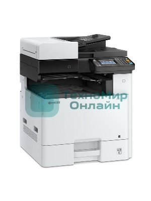 МФУ лазерное Kyocera Ecosys M8124cidn (1102P43AX0) АЗИЯ, (А3, 24/12 ppm A4/A3 1,5 Gb, USB, Network, дуплекс, автоподатчик, пуск. комплект, старт. карт.TK-8110)
