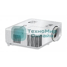 Проектор Exell EXD201W. Технология DLP, 3800 ANSI, WXGA (1280x800), 30 000:1. Проекционное отношение 1.54-1.72. Белый.