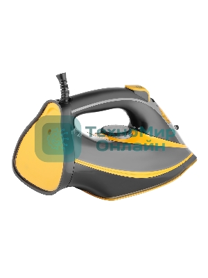 Утюг Centek CT-2358 желтый/черный, 3000 Вт, 50 г/мин, 190 г/мин, 380 мл
