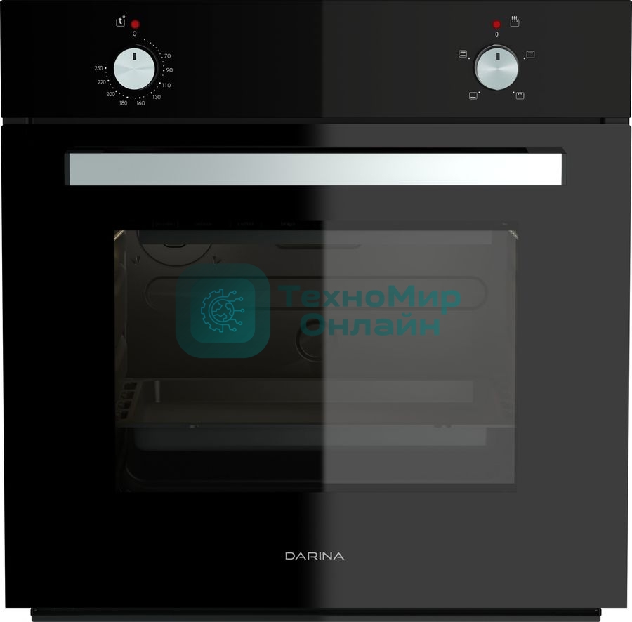 Духовой шкаф электрический Darina BO 1700 At антрацит, встраиваемый