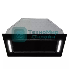 Вытяжка встраиваемая DeLonghi COSETTA 515 NB черный, 53 см, 1500 куб. м/ч, 63 дБ