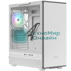Компьютерный корпус PCCooler IE200 WH, Tempered Glass Full Tower, белый, TG, SPCC, 1x120мм ARGb E-ATX, ATX, mATX, mITX 180/380/220мм 4x2.5