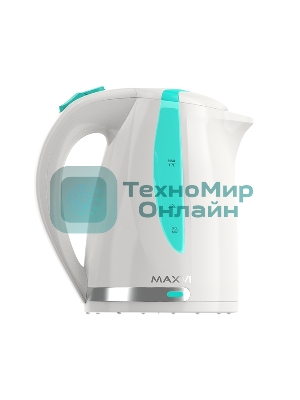 Чайник электрический Maxvi KE1701P белый/зеленый