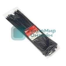 Хомут кабельный 4.8х350 нейл. черный (уп. 100 шт) EKF plc-cb-4.8x350