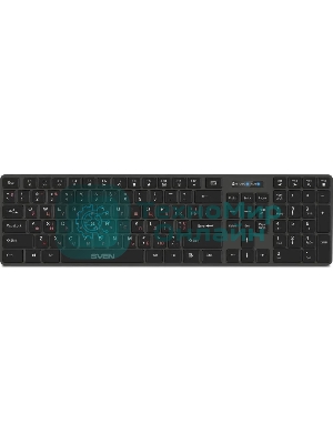 Клавиатура SVEN KB-E5300W беспроводная, радиоканал, чёрный