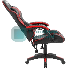 Кресло Defender XCOM черный, экокожа, 120 кг, механизм качания