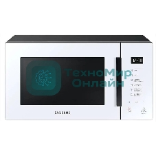 Микроволновая печь Samsung MG23T5018AW/BW белый, 23 л, 800 Вт, переключатели - сенсор