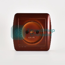 Розетка без заземления наружная маун Демет