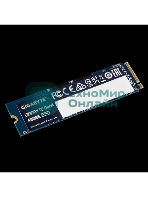 Накопитель SSD Gigabyte 4000E (G440E500G), 500Gb, PCIe 4.0 x4, M.2 2280, NVMe, R/W 3600/3000