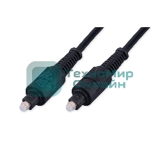 Кабель оптический Cablexpert CC-OPT-3M-N, Toslink 2xODT M/M, 3м, черный, пакет