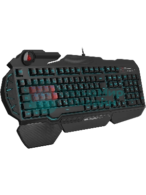 Клавиатура A4Tech Bloody B318 черный USB Multimedia Gamer LED (подставка для запястий)
