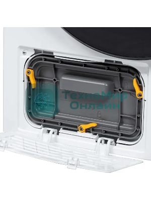 Сушильная машина Бирюса DM-MG8/03 белый, 8 кг, сушка - конденсационная, программ - 16, 59.5 x 84.5 x 60 см