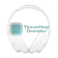 Беспроводные/проводные наушники JBL Tune 730BT белый, полноразмерные, Bluetooth + проводной, быстрая зарядка