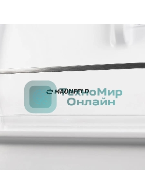 Холодильник Maunfeld MFF185SFSB черный мат. двухкамерный 211/104л морозилка снизу