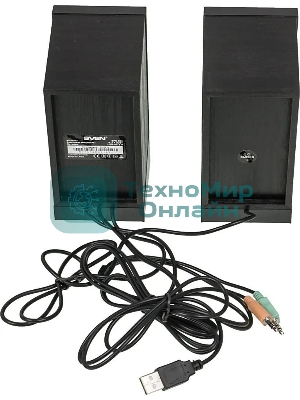 Акустическая система SVEN SPS-604 2.0 черный 4Вт
