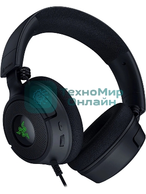 Гарнитура Razer Kraken V4 X чёрный, проводная, подсветка