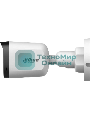 Камера видеонаблюдения аналоговая Dahua DH-HAC-B1A21P-U-IL-0280B 2.8-2.8мм цв.