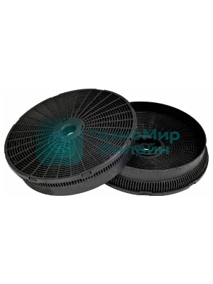 Фильтр угольный Elikor Ф-02 (2шт) к выдвиж бл 2М+турб 650м3/ч Для выдвижного блока 2М, выдвижного блока с деревянной панелью