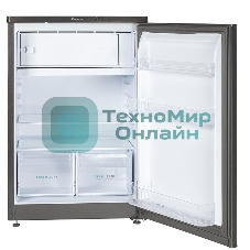 Холодильник Бирюса W508 графит однокамерный 116/34л морозилка сверху
