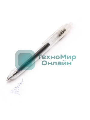 Набор ручек гелевых автоматическая Silwerhof Daily NG Standart, d=0.5мм, синие чернила, коробка картонная (12шт), линия 0.3мм