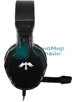 Гарнитура Oklick HS-L320G Phoenix чёрный, проводная, 3.5 мм