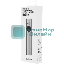 Презентер Logitech Spotlight Radio USB (30м) серый