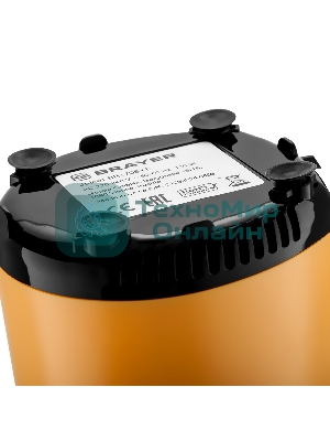 Соковыжималка BRAYER 1706BR-YE жёлтый, шнековая вертикальная, 130 Вт, 600 мл, электронное, реверс