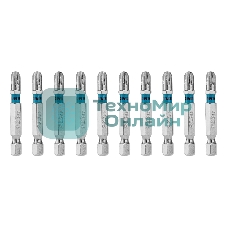 Бита Gross PZ3х50 мм, сталь S2, шестигр., 10 шт.