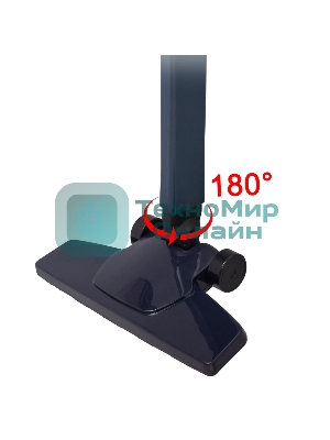 Пылесос вертикальный Endever SkyClean VC-298 темно-синий, питание от сети, 450 Вт, уборка сухая, пылесборник 0.5 л