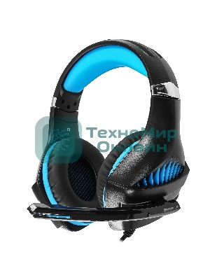 Гарнитура Crown CMGH-2001 чёрный, проводная