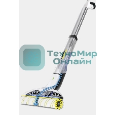 Электрошвабра Karcher EWM 2 белый/серый, питание от аккумулятора, уборка влажная, пылесборник 0.36 л