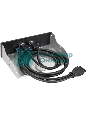 Планка USB на переднюю панель ExeGate U5H-615, 5,25