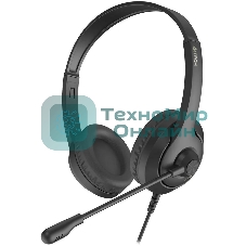 Гарнитура A4Tech Fstyler FH100U чёрный, проводная