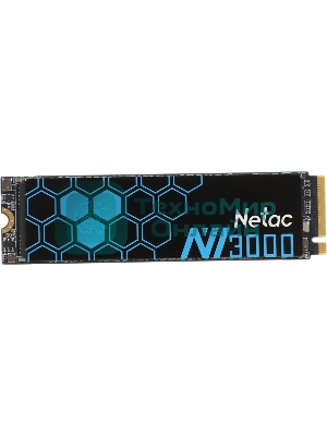 Накопитель SSD Netac NV3000, 250Gb, PCIe 3.0 x4, M.2 2280, NVMe, R/W 3000/1400