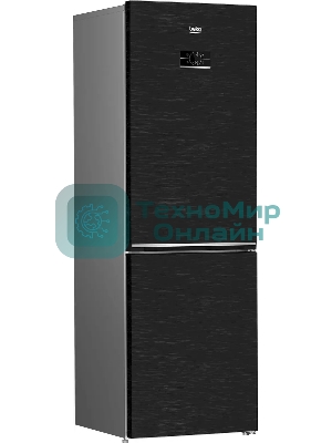 Холодильник Beko B5RCNK363ZWB черный двухкамерный 220/100 л морозилка снизу, Total No Frost