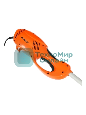 Электротриммер PATRIOT ET 1200 +нож 250304400 мощность 1100Вт, диам.диска 23см, леска 2.4мм, захват 46см