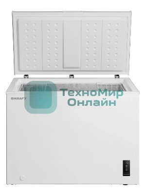 Морозильный ларь Kraft BD(W)-360BL белый, 345л