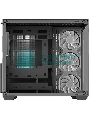 Компьютерный корпус Deepcool CG530 4F черный без БП ATX 2x120мм 2x140мм 2xUSB 2.0 1xUSB 3.0 audio bott PSU