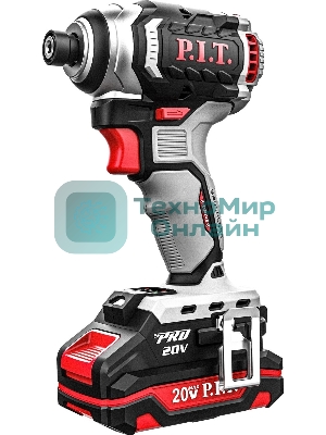 Винтоверт P.I.T. PSD20H-170A/2 аккум. патрон:держатель бит 1/4
