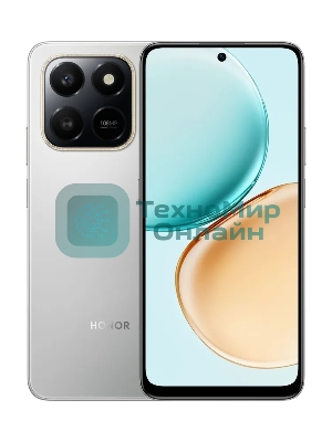 Смартфон HONOR X7d 8/256Gb серебряный