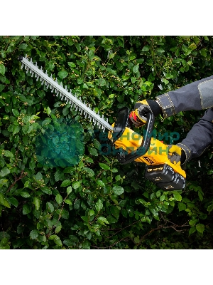 Кусторез аккумуляторный Denzel RBC510-36 Li-ion, 36 В, 4 А·ч, нож 510 мм, поворотная ручка