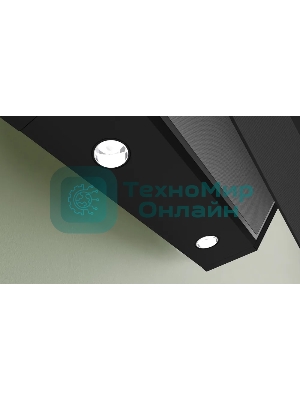 Вытяжка наклонная Bosch DWK67PJ60T черная, 60 см, 700 куб. м/ч, 71 дБ