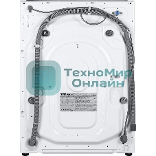 Встраиваемая стиральная машина HOMSair WMB1486WH белый, загрузка фронтальная 8 кг, 6 кг - сушка, 1400 об/мин, класс: A