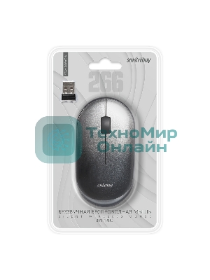 Мышь беспроводная Smartbuy (SBM-266AG-K) 266AG черный градиент