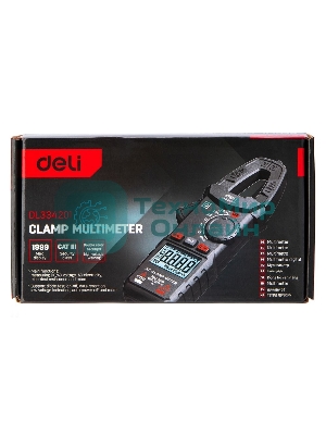 Токоизмерительные клещи цифровые Deli DL334201